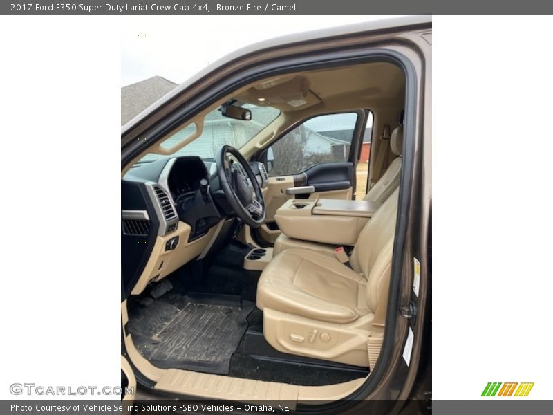 Bronze Fire / Camel 2017 Ford F350 Super Duty Lariat Crew Cab 4x4