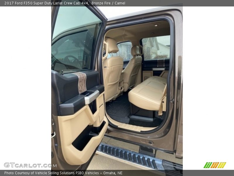 Bronze Fire / Camel 2017 Ford F350 Super Duty Lariat Crew Cab 4x4