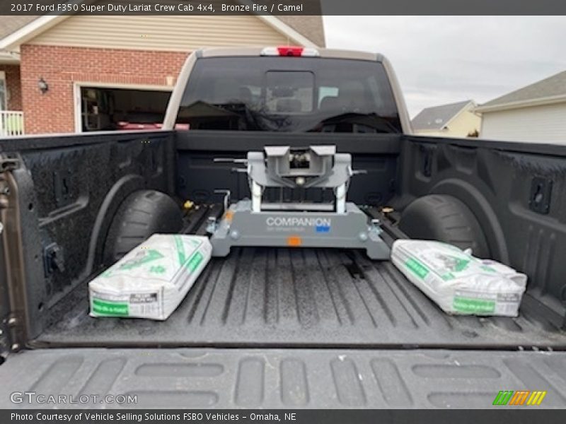 Bronze Fire / Camel 2017 Ford F350 Super Duty Lariat Crew Cab 4x4