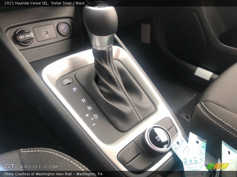 Stellar Silver / Black 2021 Hyundai Venue SEL