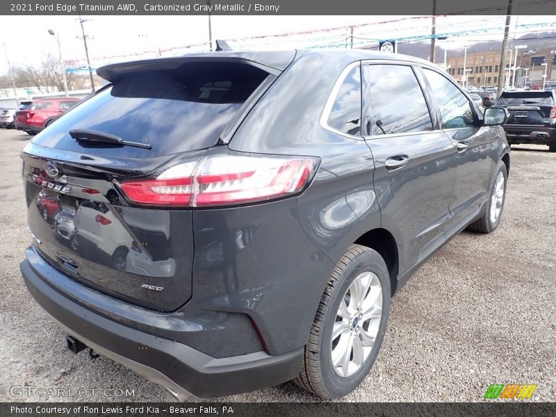 Carbonized Gray Metallic / Ebony 2021 Ford Edge Titanium AWD