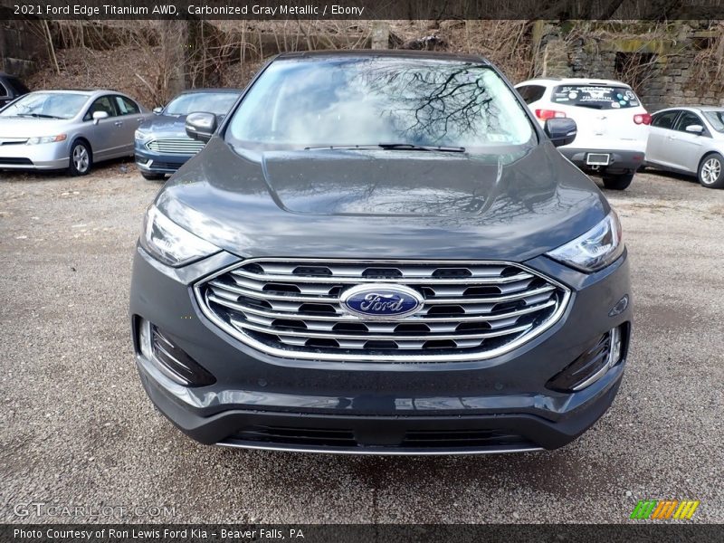 Carbonized Gray Metallic / Ebony 2021 Ford Edge Titanium AWD