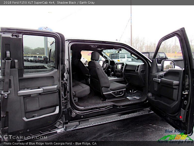 Shadow Black / Earth Gray 2018 Ford F150 XLT SuperCab 4x4