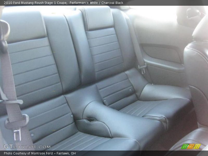 Performance White / Charcoal Black 2010 Ford Mustang Roush Stage 1 Coupe