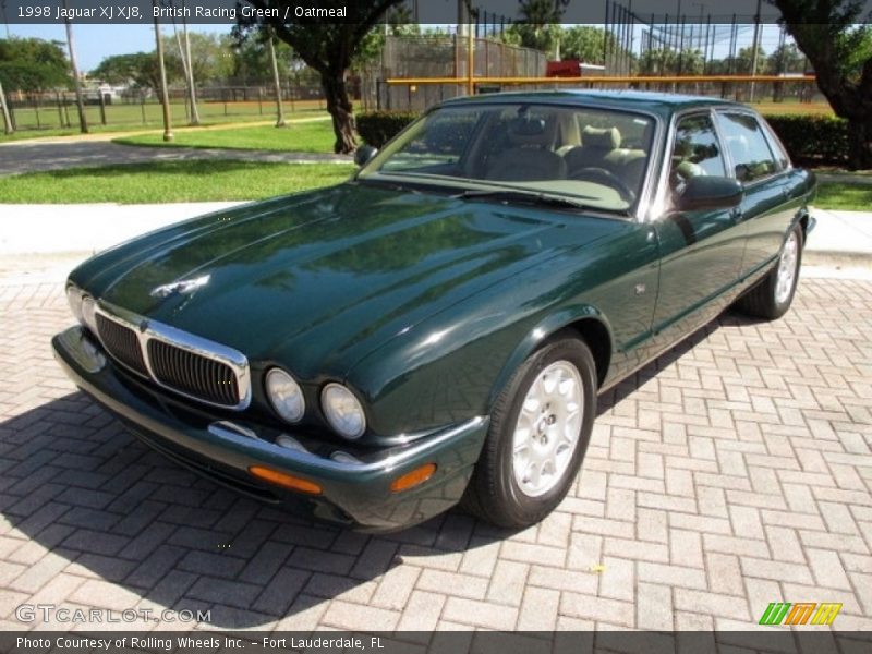 British Racing Green / Oatmeal 1998 Jaguar XJ XJ8