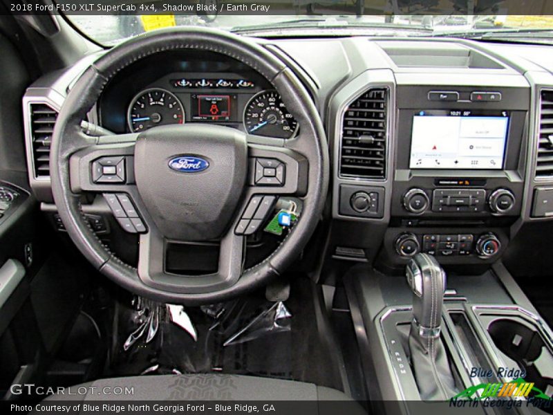 Shadow Black / Earth Gray 2018 Ford F150 XLT SuperCab 4x4