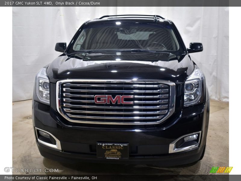 Onyx Black / Cocoa/Dune 2017 GMC Yukon SLT 4WD