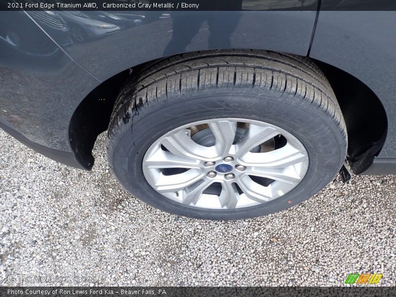 Carbonized Gray Metallic / Ebony 2021 Ford Edge Titanium AWD