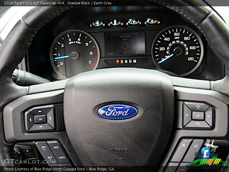 Shadow Black / Earth Gray 2018 Ford F150 XLT SuperCab 4x4