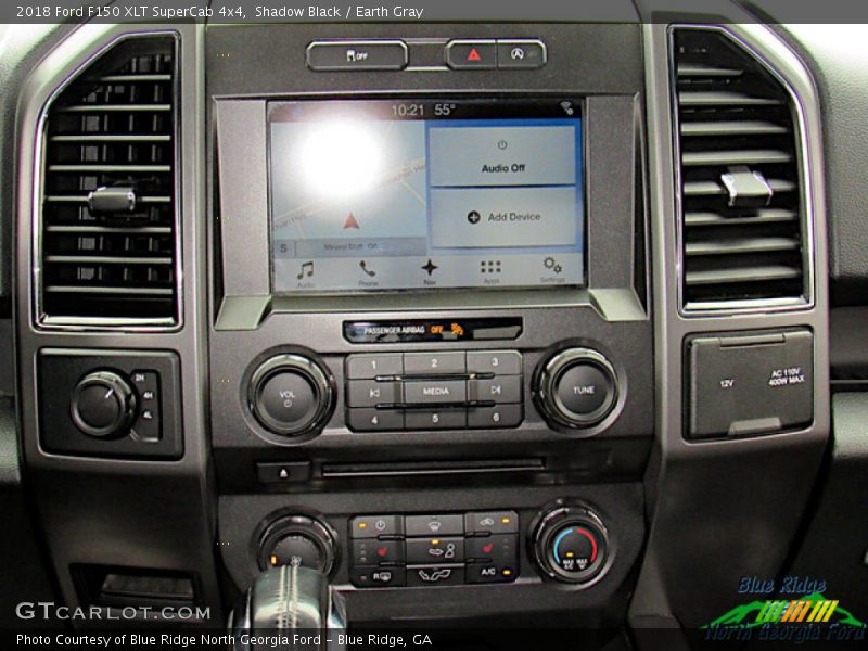 Shadow Black / Earth Gray 2018 Ford F150 XLT SuperCab 4x4
