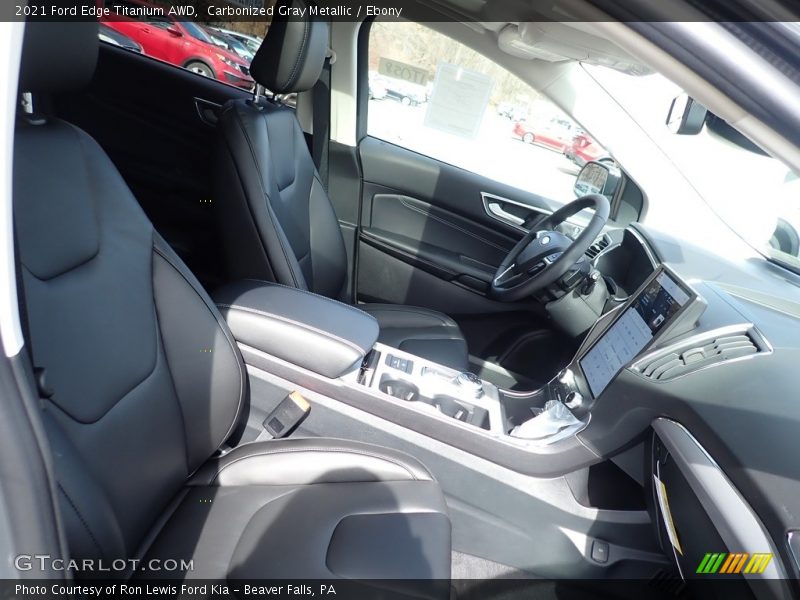 Carbonized Gray Metallic / Ebony 2021 Ford Edge Titanium AWD