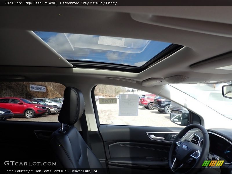 Carbonized Gray Metallic / Ebony 2021 Ford Edge Titanium AWD