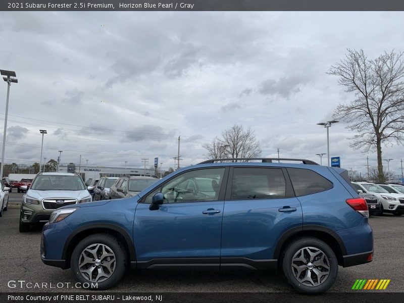 Horizon Blue Pearl / Gray 2021 Subaru Forester 2.5i Premium