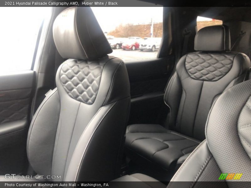 Hyper White / Black 2021 Hyundai Palisade Calligraphy AWD