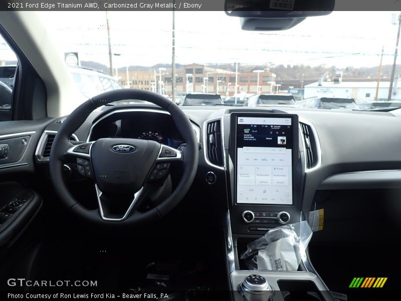 Carbonized Gray Metallic / Ebony 2021 Ford Edge Titanium AWD