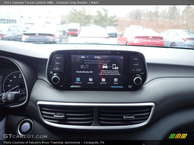 Coliseum Gray Metallic / Black 2021 Hyundai Tucson Limited AWD