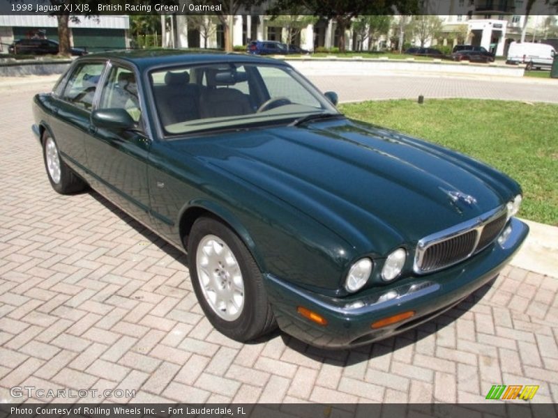 British Racing Green / Oatmeal 1998 Jaguar XJ XJ8