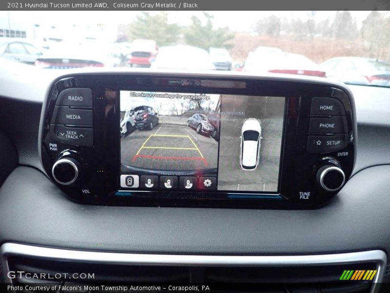 Coliseum Gray Metallic / Black 2021 Hyundai Tucson Limited AWD