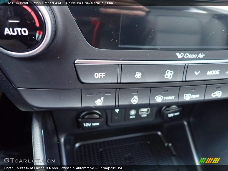 Coliseum Gray Metallic / Black 2021 Hyundai Tucson Limited AWD