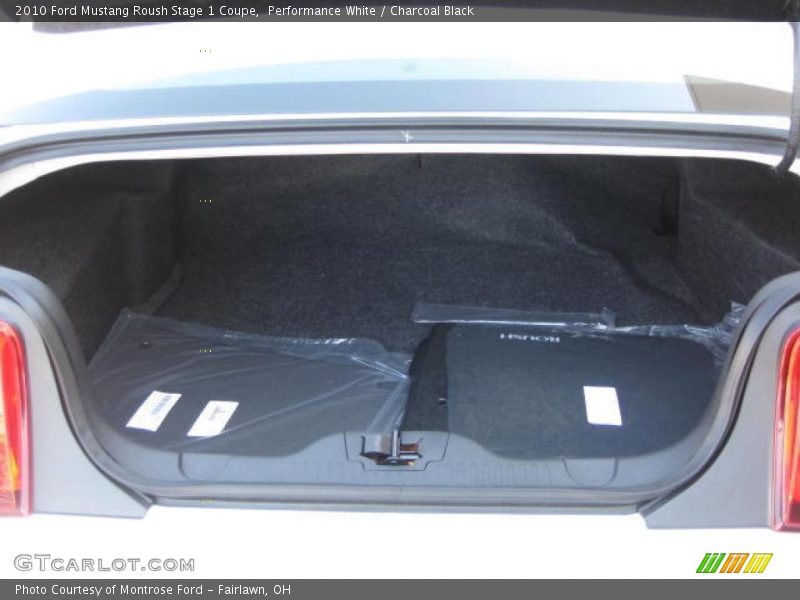 Performance White / Charcoal Black 2010 Ford Mustang Roush Stage 1 Coupe