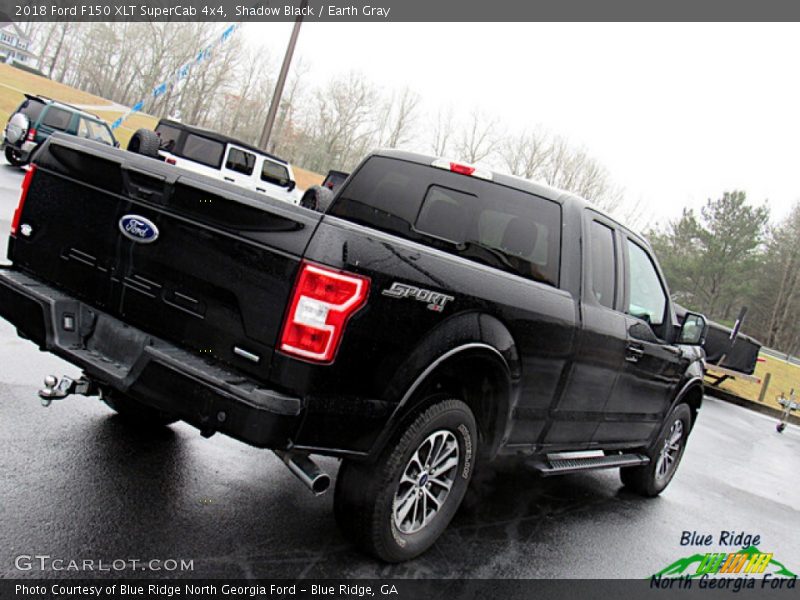 Shadow Black / Earth Gray 2018 Ford F150 XLT SuperCab 4x4