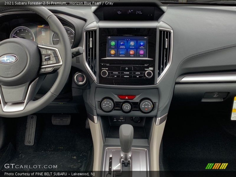 Horizon Blue Pearl / Gray 2021 Subaru Forester 2.5i Premium