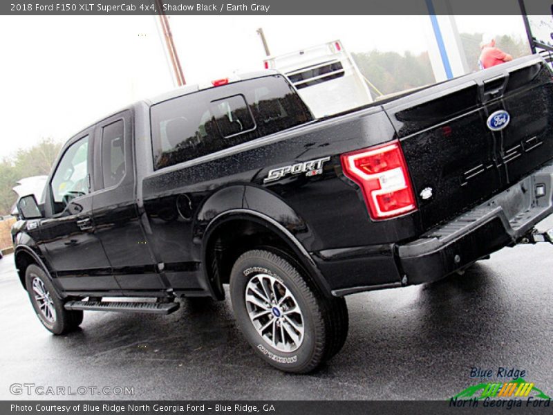 Shadow Black / Earth Gray 2018 Ford F150 XLT SuperCab 4x4