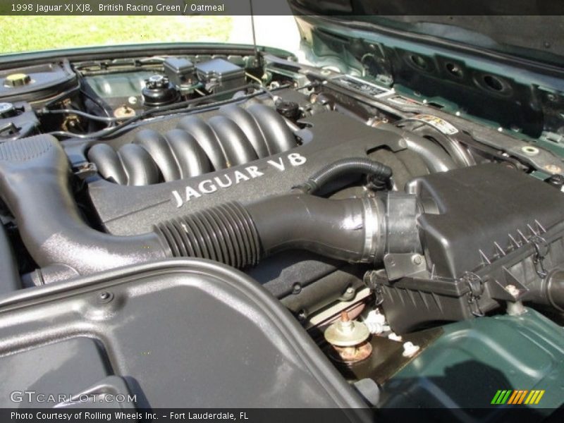 British Racing Green / Oatmeal 1998 Jaguar XJ XJ8