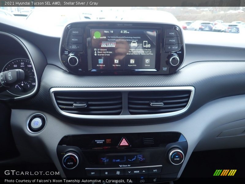 Stellar Silver / Gray 2021 Hyundai Tucson SEL AWD