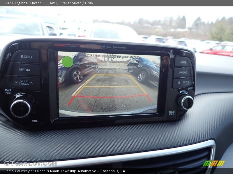 Stellar Silver / Gray 2021 Hyundai Tucson SEL AWD