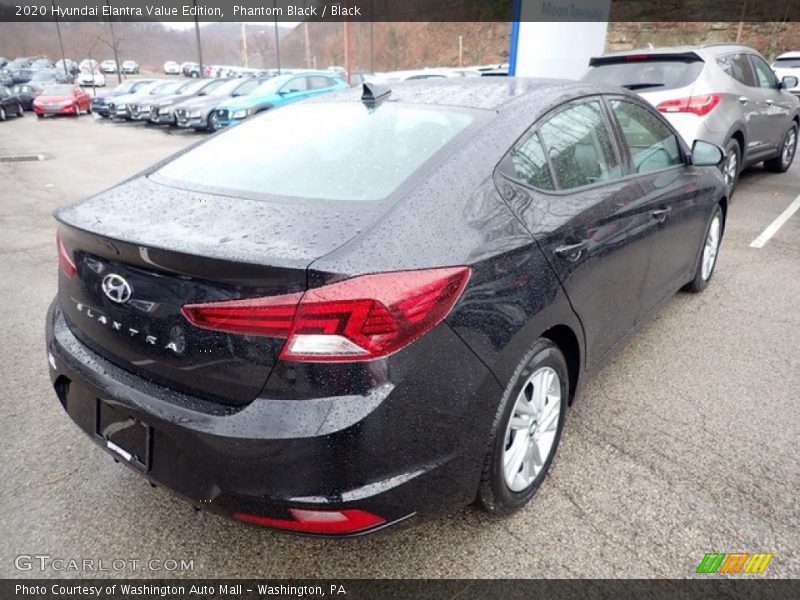 Phantom Black / Black 2020 Hyundai Elantra Value Edition