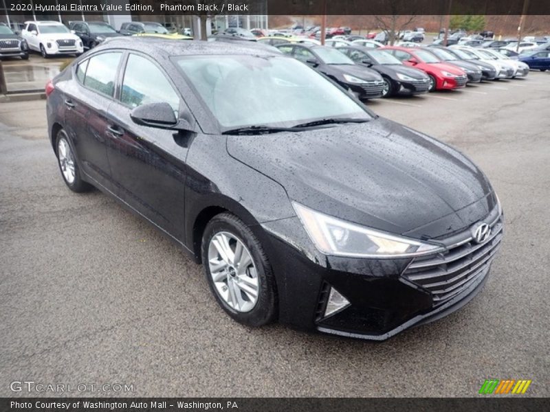 Phantom Black / Black 2020 Hyundai Elantra Value Edition