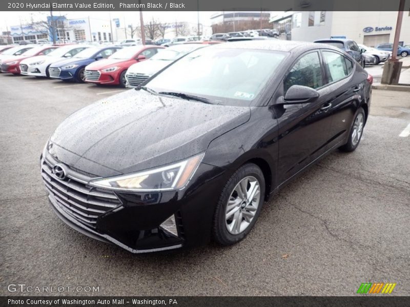 Phantom Black / Black 2020 Hyundai Elantra Value Edition