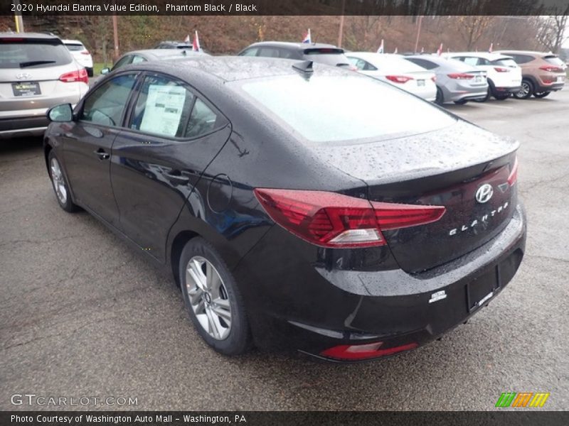 Phantom Black / Black 2020 Hyundai Elantra Value Edition