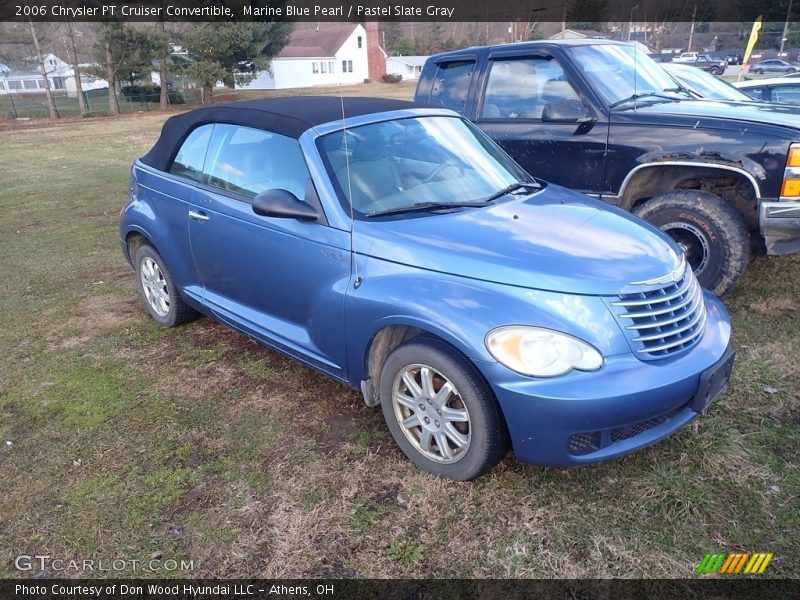 Marine Blue Pearl / Pastel Slate Gray 2006 Chrysler PT Cruiser Convertible