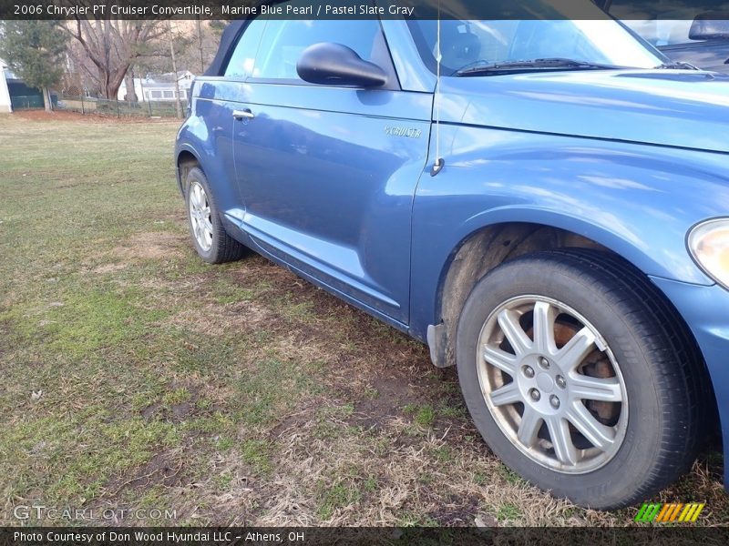 Marine Blue Pearl / Pastel Slate Gray 2006 Chrysler PT Cruiser Convertible