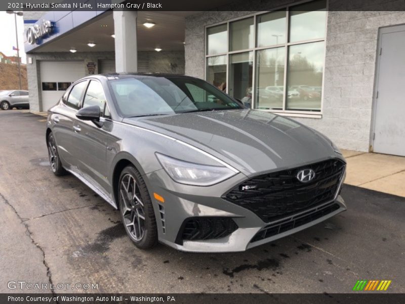 Front 3/4 View of 2021 Sonata N Line