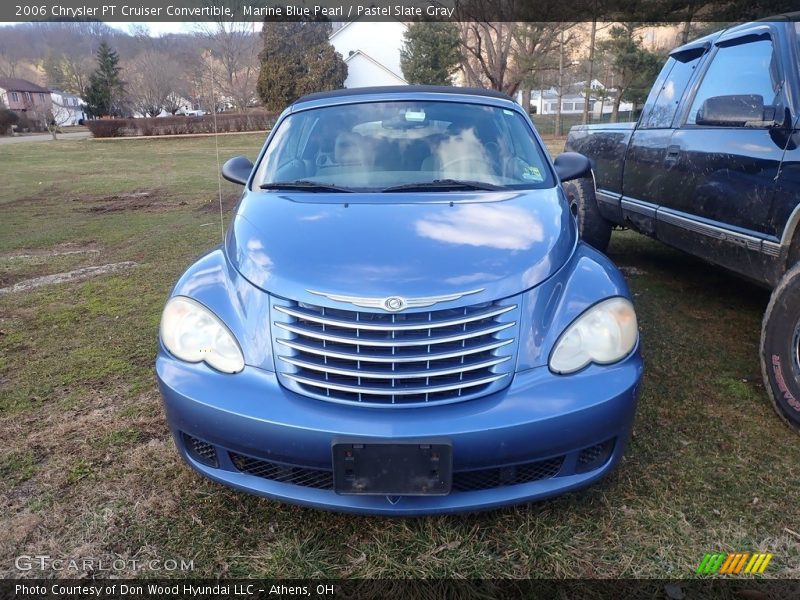 Marine Blue Pearl / Pastel Slate Gray 2006 Chrysler PT Cruiser Convertible