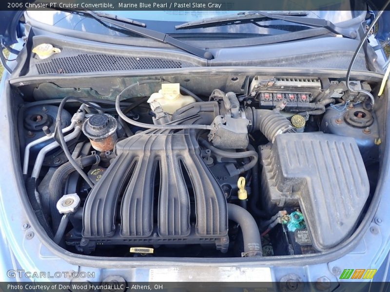Marine Blue Pearl / Pastel Slate Gray 2006 Chrysler PT Cruiser Convertible