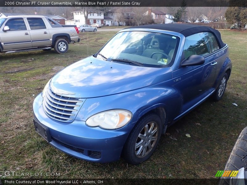 Marine Blue Pearl / Pastel Slate Gray 2006 Chrysler PT Cruiser Convertible