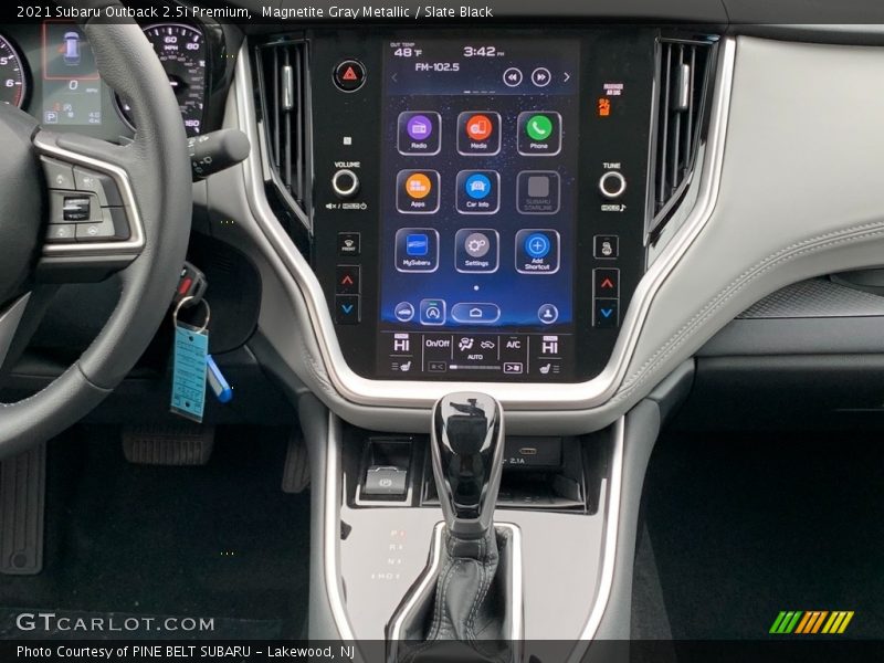 Magnetite Gray Metallic / Slate Black 2021 Subaru Outback 2.5i Premium