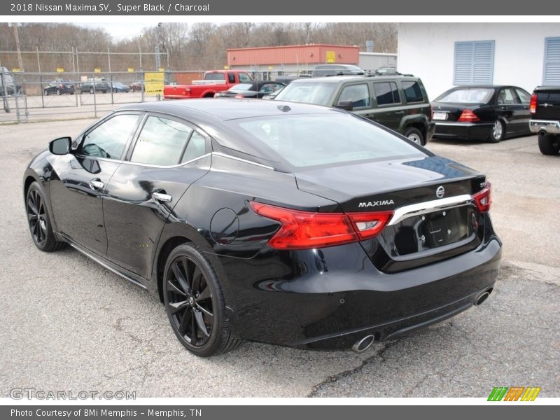 Super Black / Charcoal 2018 Nissan Maxima SV