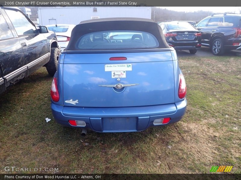 Marine Blue Pearl / Pastel Slate Gray 2006 Chrysler PT Cruiser Convertible