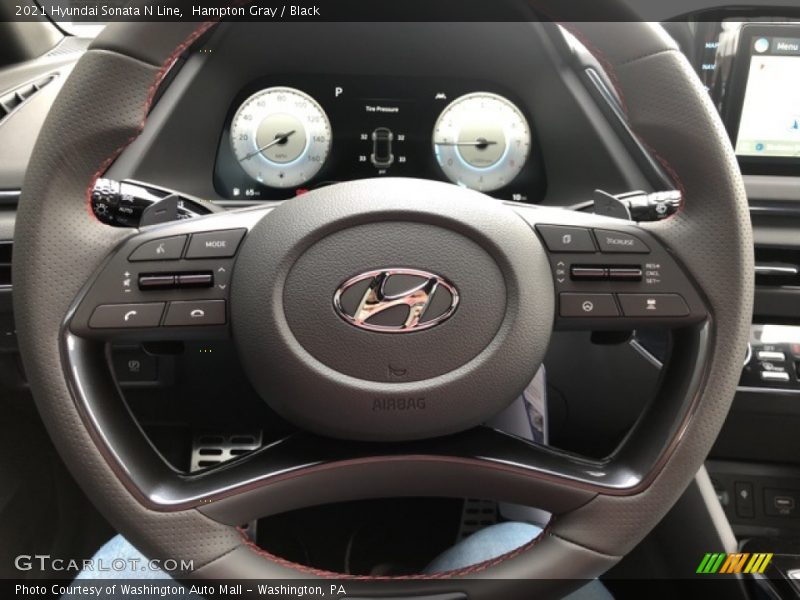  2021 Sonata N Line Steering Wheel