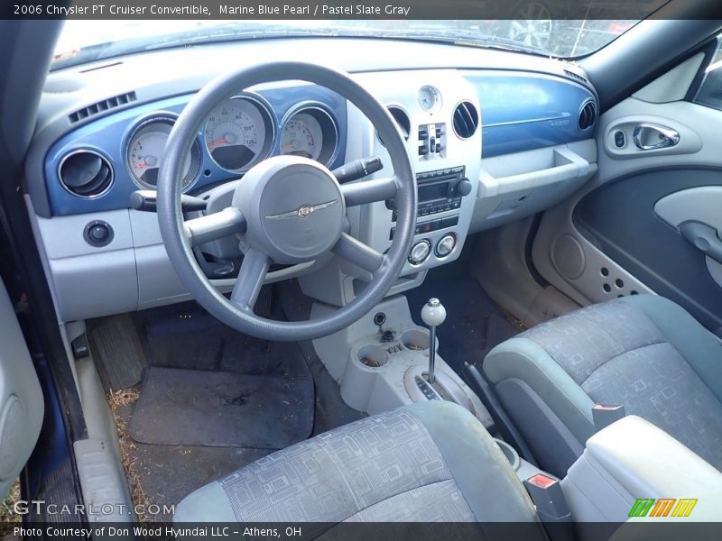 Marine Blue Pearl / Pastel Slate Gray 2006 Chrysler PT Cruiser Convertible