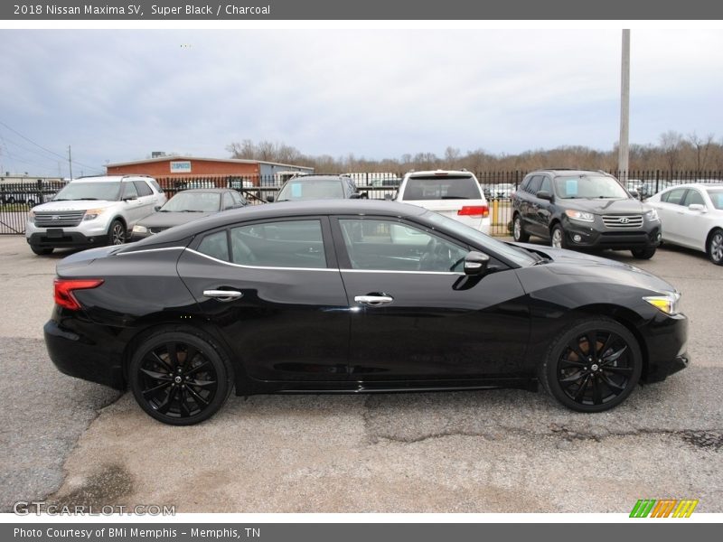 Super Black / Charcoal 2018 Nissan Maxima SV
