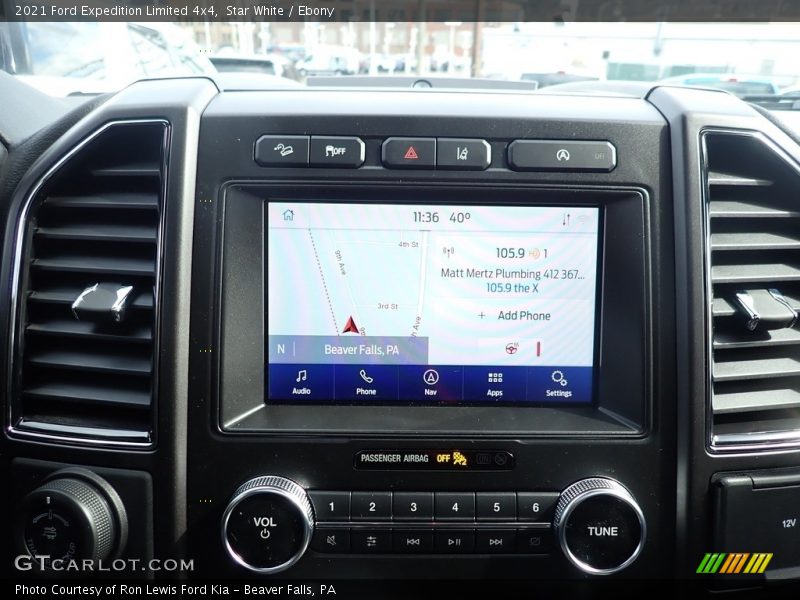 Star White / Ebony 2021 Ford Expedition Limited 4x4