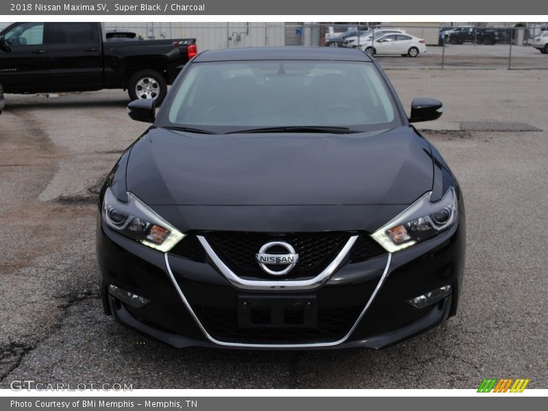 Super Black / Charcoal 2018 Nissan Maxima SV
