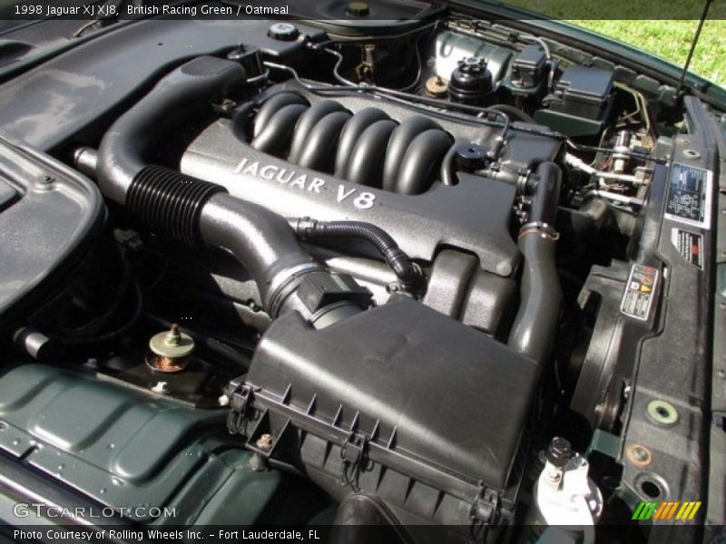 British Racing Green / Oatmeal 1998 Jaguar XJ XJ8