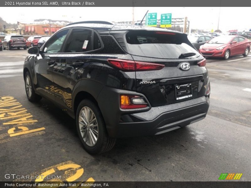 Ultra Black / Black 2021 Hyundai Kona SEL AWD